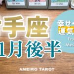 【射手座11月後半】新しい１年は大きくステータスUP‼️生活ステージ大激変💖
