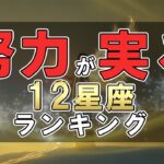 努力が実る 12星座ランキング #占い #ランキング #星座占い #スピリチュアル #おすすめ