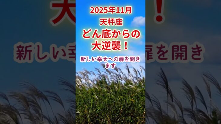 【天秤座】2025年11月てんびん座占い #天秤座 #てんびん座 #shorts