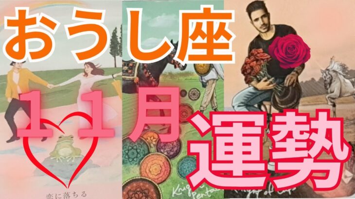 おうし座11月の運勢～ひたむきに向き合える人やものとの出会い～
