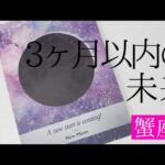 【蟹座】3ヶ月以内に起こること💐▼タロットカード&オラクルカード&ルノルマンカード占い