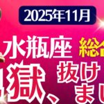【総合運】水瓶座：2025年11月みずがめ座は「地獄、抜けました」