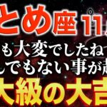 【乙女座♍️金運】ようやく苦労が終わります✨今まで本当に頑張りましたね【12星座】