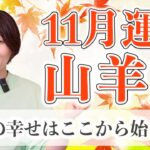 11月 やぎ座の運勢♑️ / 圧倒的救いがある。準備はいいですか？！最高に幸せな人生をここから始められる【トートタロット & 西洋占星術】