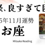 魚座11月はとびっきり👍❤️伸びしろ大きい！状況好転の波が来る♓️2025年11月運勢仕事恋愛人間関係【癒しのタロット個人鑑定級】
