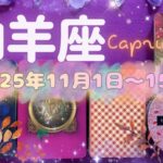 山羊座★2025/11/1～15★その橋を渡ってはいけない。天から授かったギフトを活かしていくための軌道修正、大きな変化が起きる時