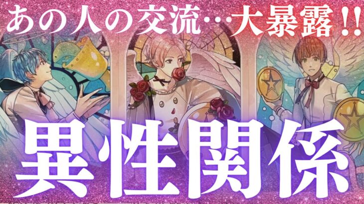 【異性関係の炙り出し❤️‍🔥】あなた以外との恋愛チャンスある！？🔥今この瞬間👼🏻あの人の気持ち♡片思い,関係浅い,相手の気持ち、恋愛タロット占い、ルノルマンオラクルカード両思い？復縁、恋愛運，出会い