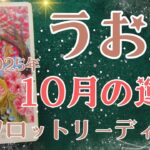 うお座さん♓️2025年10月の運勢タロットリーディング✨仕事運・金運・対人運も見ました✨