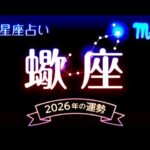 蠍座（さそり座）2026年の運勢｜全体運・恋愛運・仕事運・金運