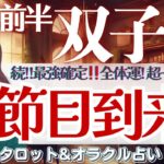 【双子座】鳥肌必須🤩‼️強運の風が吹く🌬️✨見逃し注意です👀❤️【仕事運/対人運/家庭運/恋愛運/全体運】11月前半 タロット占い