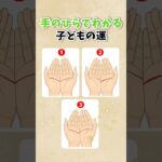 手相でわかる子どもの運! あなたの手のひらに宿る未来とは?