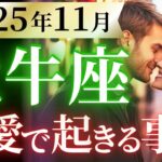 【牡牛座11月の恋愛運💗】最っっ高な未来からのプレゼント❗️幸せが溢れて止まらん🎁運勢をガチで深堀り✨マユコの恋愛タロット占い🔮