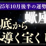 【蠍座】2025年10月後半さそり座の運勢