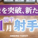 射手座♐️11月前半✨過去を突破‼️新たな扉が開いている😆🌈