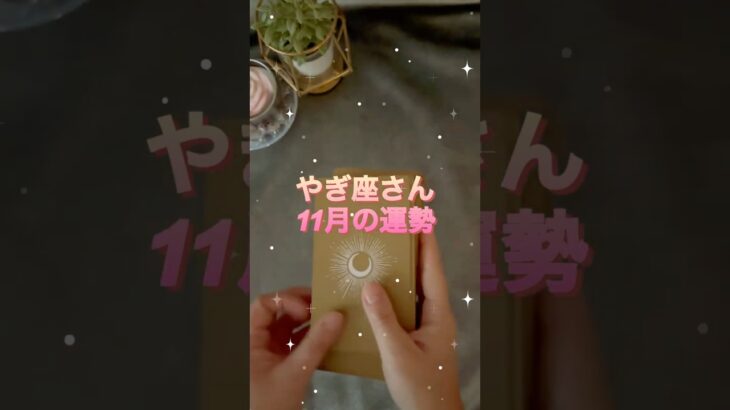 【山羊座】2025年11月♑️やぎ座さんの運勢️🔮#山羊座 #やぎ座 #占い