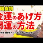 【手相占い】〇〇に上がる線は、全て金運の線！　金運がないと思っている人必見！　太陽線別、具体的な金運のあげ方と開運の方法をお話しします【ニシタニショー Vol.251】