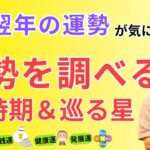 【四柱推命】翌年の運勢を確認した方が良いオススメ時期と星