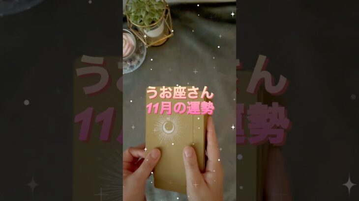 【魚座】2025年11月♓️うお座さんの運勢️🔮#魚座 #うお座 #占い