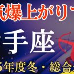 【射手座】2025年度冬のいて座の総合運～運気爆上がりです～