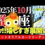 【蟹座】驚かないで☺️まもなく『奇跡』経験しそう✨😳✨│不思議と当たる!?意外と役立つ│タロットオラクルカード│魂に響く占い【10月】