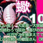 蠍座♏️10月＊新しい風！　大変革・大突破で停滞が終わって成功・喜びの実感　ペガサスを捕まえてでも飛んじゃう勢いの蠍座さん（笑）＊魂のリーディング
