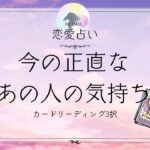 今の正直なあの人の気持ち🦋恋愛タロット占い【片思い/復縁/複雑】🦋あの人の気持ち・相手の気持ち