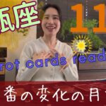 【水瓶座】11月🍁宇宙からのお試しがやって来る！豊かさ受けとれる？チェックが入ります。