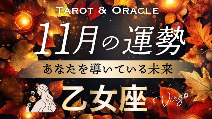 【乙女座♍️11月運勢】スッキリ霧が晴れる🌞人間関係の課題終了！大浄化のエネルギーです👏タロット＆オラクル／Tarot&Oracle card reading／Virgo