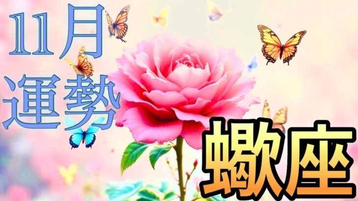 【蠍座】11月の運勢❤️神回!!ちょっとこれは最高すぎる😳シンクロ神展開🌈愛の大復活❤️🔥宇宙の時刻合わせ完了🎁マンスリー 2025年 タロット占い