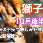 【初登場❗️】【獅子座♌️10月後半】タロットカードリーディング！悲しみを手放して新しい光へ✨豊かさと愛が舞い込む時