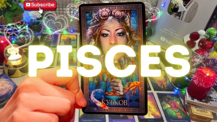 PISCES TODAY TRAGIC NEWS! 😭BEFORE THIS PERSON DEPARTS, THEY HAVE A LAST WORD FOR YOU!🔮