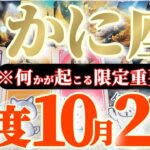 蟹座さんへ10月後半この日が凄い👑【断然！超強力！ナノレベルの最強の御守護の盾】✡️キャラ別鑑定付き✡️　