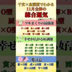 プロの四柱推命士が視る「11月の総合運」