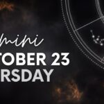 GEMINI – TODAY HOROSCOPE – OCTOBER 23, 2025 / HOROSCOPE FOR TODAY / TAROT OCTOBER
