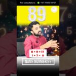 Name Number 89 in Name Numerology | Numerology