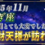 【やぎ座♑️】山羊座の皆様、11月に星々の動きがあなたの金運の扉を開きます。おめでとうございます。【12星座占い】