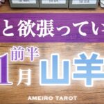 山羊座♑️11月前半✨欲張り上等‼️大きく願った方が実現確率UP😆💖伸びしろ充分です🕊️🍀