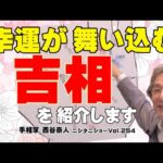 【手相占い】間違えるな！真に幸運な手相✨本当は吉相なのに、もったいない勘違いしていませんか？【ニシタニショーVol.254】