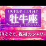 【牡牛座】10月後半-11月前半／加速する強運期！新しい味方や賛同者の気配も！✨🕊🌕【タロット】【運勢】【占い】【おうし座】