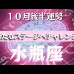 【水瓶座】♒️１０月後半運勢♒️一旦終了！もう迷いはないはず！新しいステージへ✨