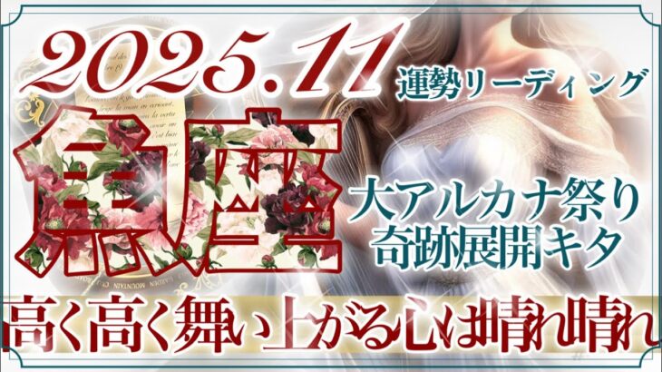 【うお座さん👑】11月あなたに起こること🔮大好転の兆しが凄過ぎる‼️豊かさを受け取る準備を👏✨復活・交渉成立💫心地よい環境が整っていく✨壮大な展開でした❗️【タロット・ルノルマン・オラクルカード占い】