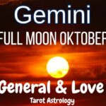 Gemini  Special Full Moon Oktober 💫 Diantara pilihan, keduanya berpotensi berkembang
