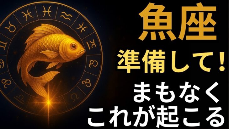 魚座♓️ 驚愕！タロット30年で初めて💥 人生を激変させる運命の5枚
