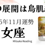 乙女座11月は感激🎊ひっくり返る、祝いましょう！人生リニューアルするチャンスです！♍️2025年11月運勢仕事恋愛人間関係【癒しのタロット個人鑑定級】