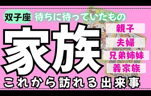 【双子座】身内の中でこれから何が起こるかな🏠✨️▼タロットカード&オラクルカード&ルノルマンカード占い