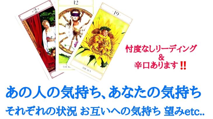 🌹恋愛タロット占い🌹やや辛口選択肢ありますご注意下さい‼️あの人のあなたへの気持ち、あなたのあの人への気持ち それぞれの状況 お互いへの気持ち 望んでいること アドバイスetc..