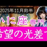 【かに座限定♋️2025年11月前半】願っていた奇跡が形になる✨光の先に見える再生の兆し🌅蟹座の運勢占い