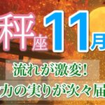 【11月|天秤座🍁努力成就】積み重ねた行動が報われます✨ ［運勢リーディング＆タロット＆オラクル］