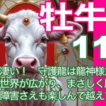 牡牛座♉️11月＊凄い！　守護龍は龍神様だから！　新しい世界が広がり、まさしく脱皮の時　障害でさえ楽しんで越えていける＊魂のリーディング