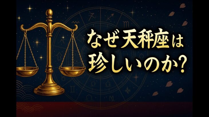 なぜ天秤座は珍しいのか？5つの驚きの理由